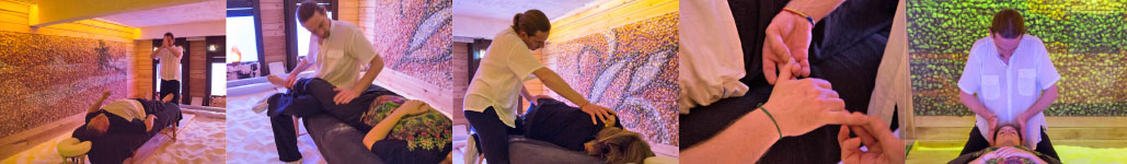 thaï yoga massage dans la grotte de sel