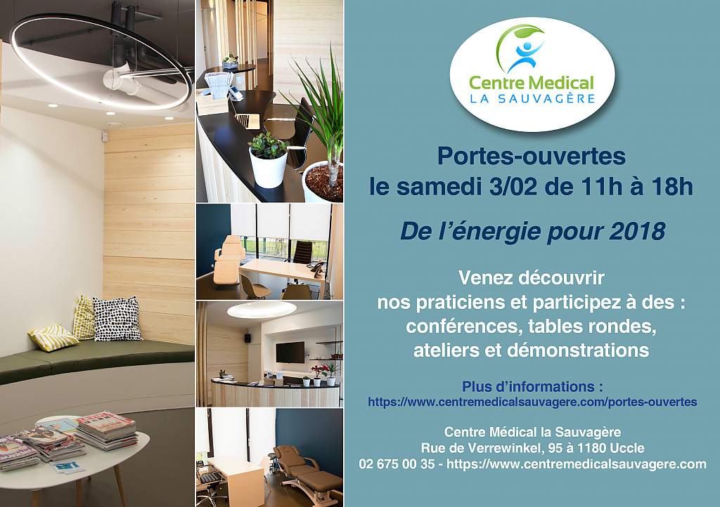 Portes ouvertes “de l’énergie pour 2018” - Centre Médical la Sauvagère
