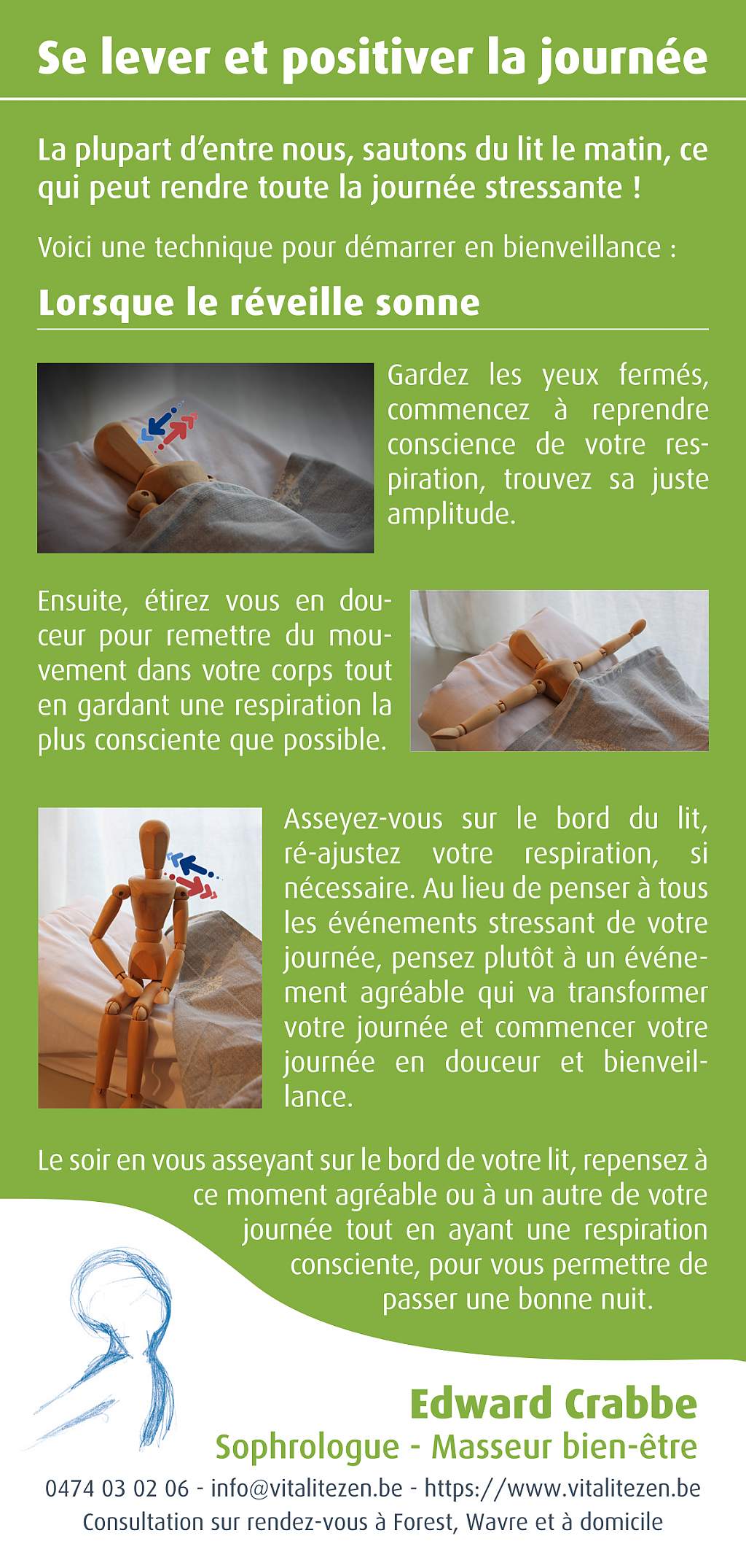 Se lever et positiver la journée