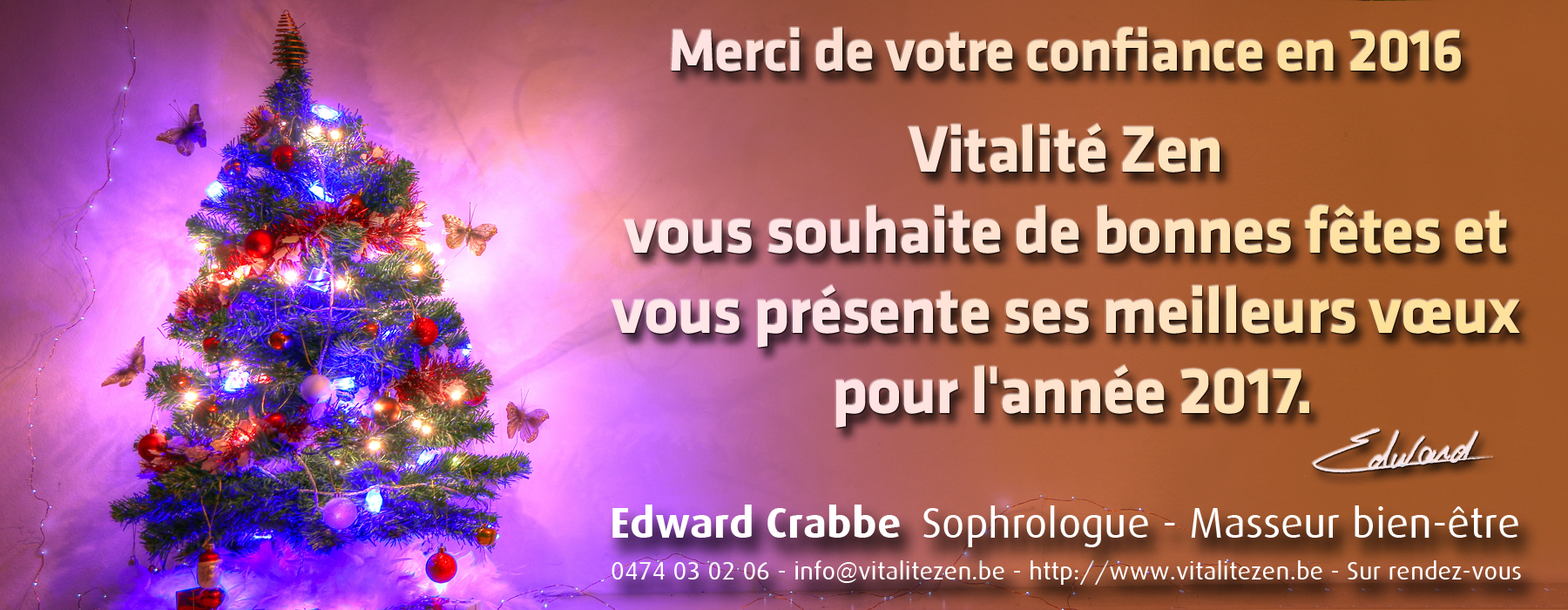 Meilleurs vœux pour l’année 2017