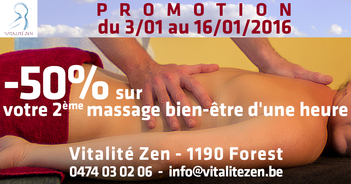 PROMOTION du 3/01 au 16/01/2016