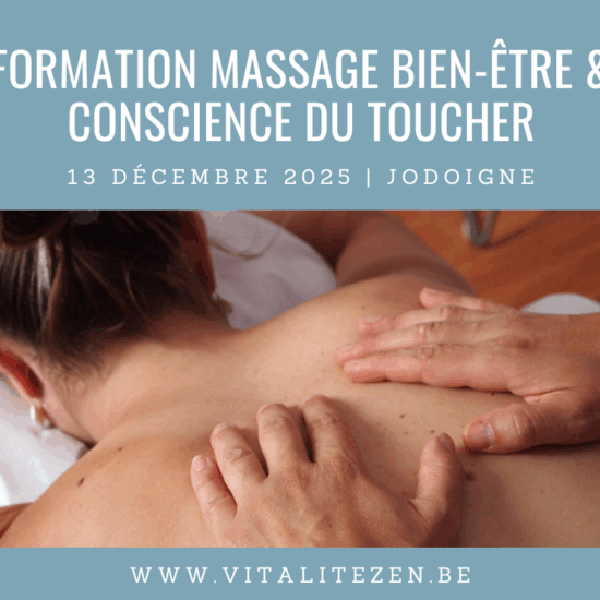 Formation massage bien-être & conscience... | Vitalité Zen